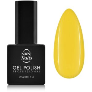 NaniNails NANI Professional lac de unghii sub forma de gel culoare Bitter Yellow 6 ml-ro