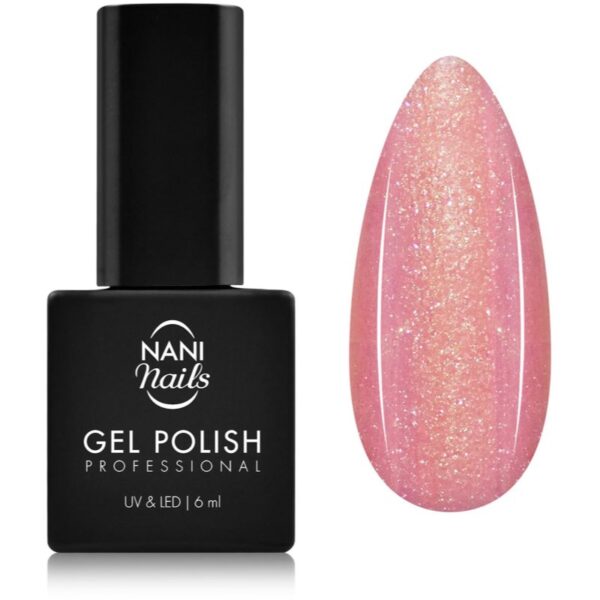 NaniNails NANI Professional lac de unghii sub forma de gel culoare Hollywood Blush 6 ml-Țena