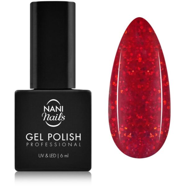 NaniNails NANI Professional lac de unghii sub forma de gel culoare Let It Shine 6 ml-Țena