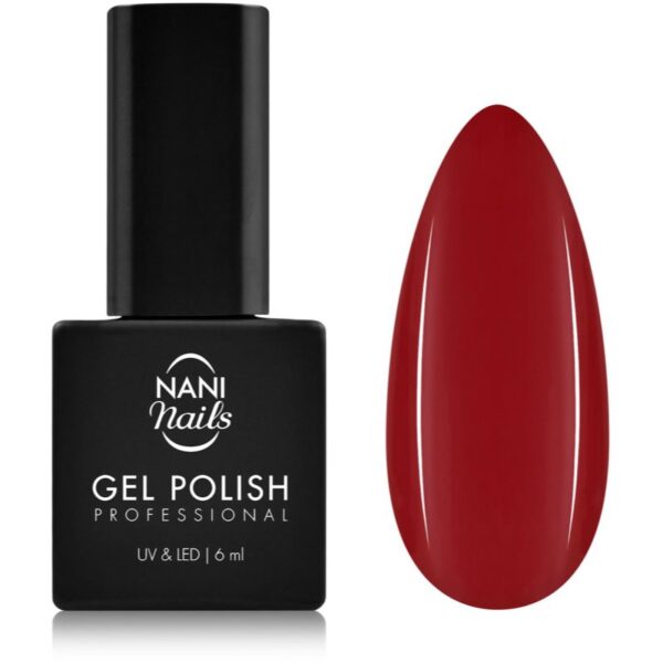 NaniNails NANI Professional lac de unghii sub forma de gel culoare Passion 6 ml-Țena