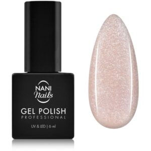 NaniNails NANI Professional lac de unghii sub forma de gel culoare Sweet Pink Glitter 6 ml-Țena