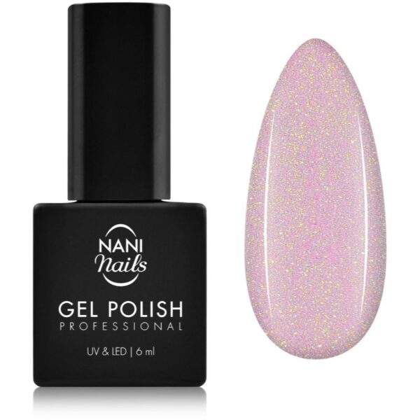 NaniNails NANI Professional lac de unghii sub forma de gel culoare Violet Pearl 6 ml-ro