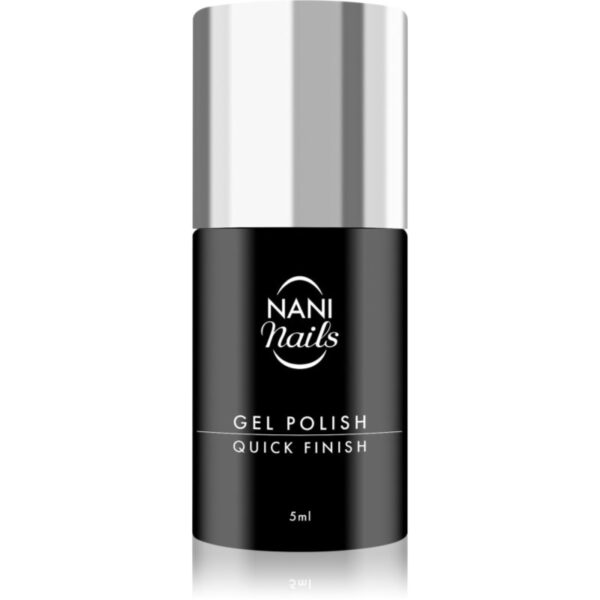NaniNails NANI Quick Finish strat de acoperire pentru protecție perfectă și strălucire intensă 5 ml-Țena