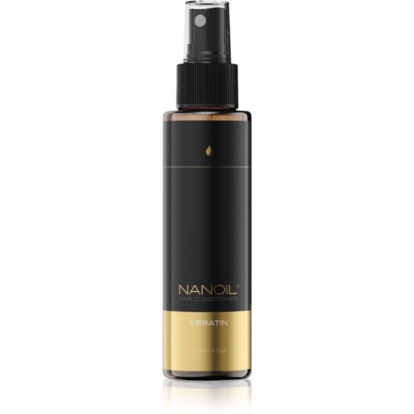 Nanoil Keratin balsam pentru regenerarea părului cu keratina 125 ml-ro