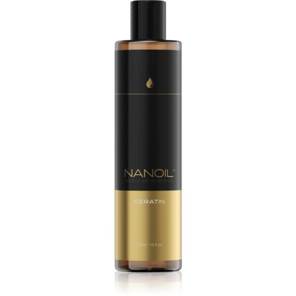 Nanoil Keratin șampon micelar fortifiant cu keratina 300 ml-ro