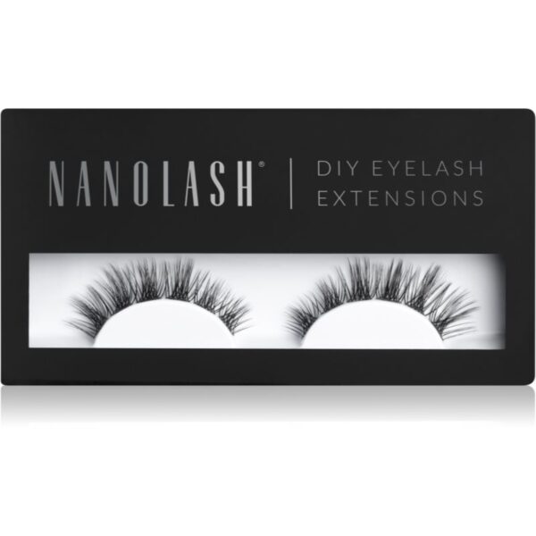 Nanolash DIY Eyelash Extensions pachet cu gene fără noduri autoadezive Harmony 36 buc-ro