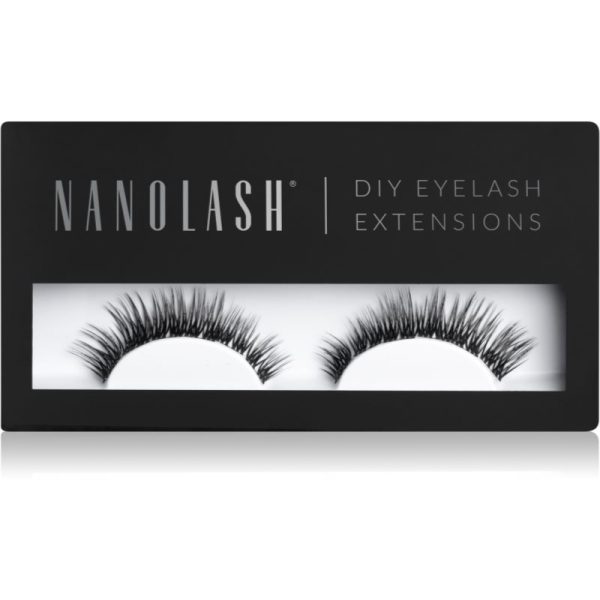 Nanolash DIY Eyelash Extensions pachet cu gene fără noduri autoadezive Heartbreaker 36 buc-ro
