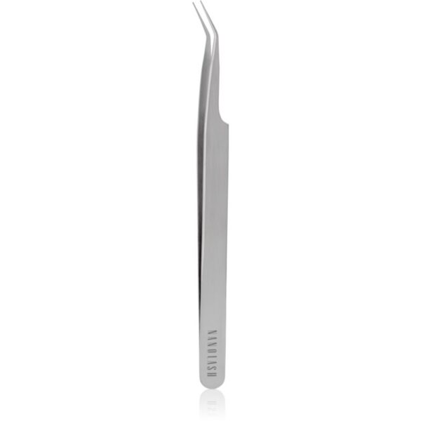 Nanolash Eyelash Tweezers Curved instrument pentru aplicarea genelor false 1 buc-Țena