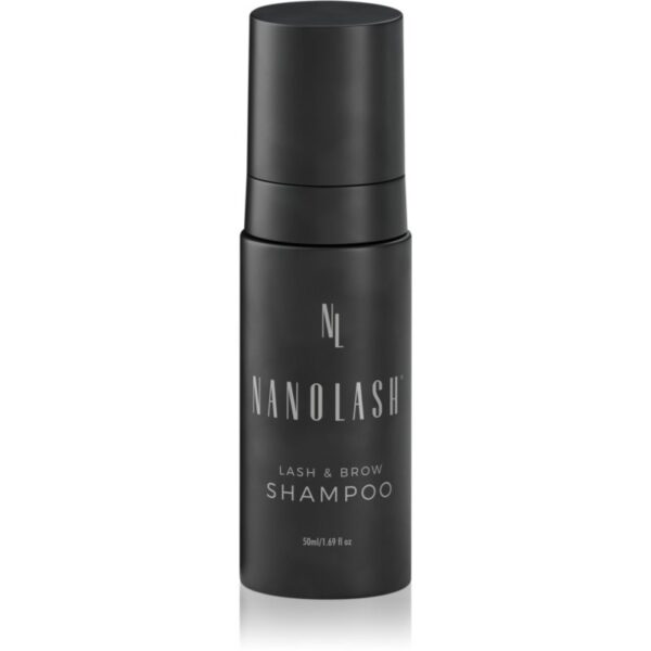 Nanolash Lash & Brow Shampoo sampon pentru curatare pentru gene și sprâncene 50 ml-Țena