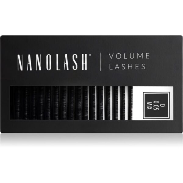 Nanolash Volume Lashes gene false 0.05 D 6-13mm 1 buc-Țena