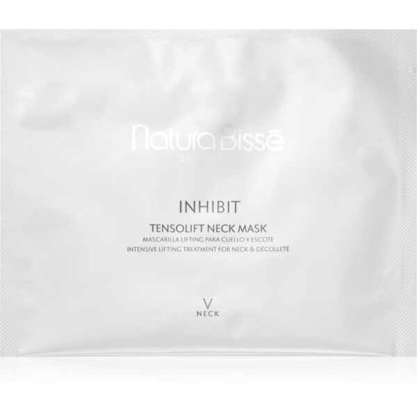 Natura Bissé Inhibit mască textilă pentru netezire pentru gat si decolteu 1 buc-Țena