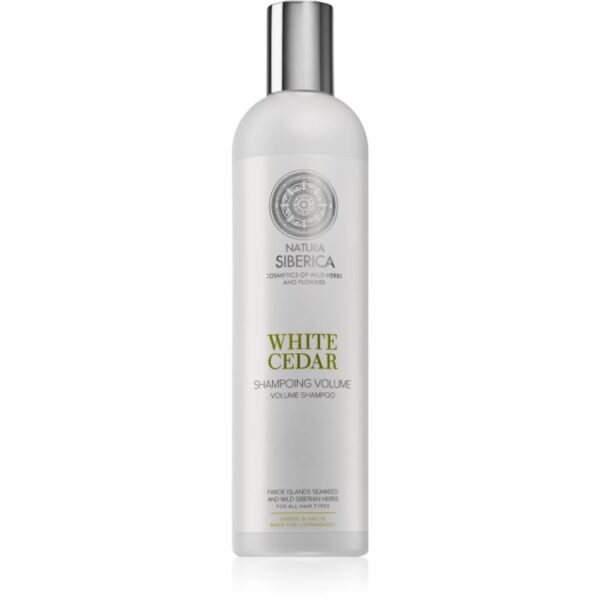 Natura Siberica Copenhagen White Cedar sampon pentru volum pentru toate tipurile de păr 400 ml-ro
