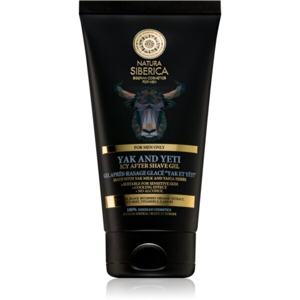 Natura Siberica For Men Only gel după bărbierit pentru regenerare 150 ml-ro