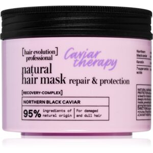 Natura Siberica Hair Evolution Caviar Therapy mască profund fortifiantă pentru păr pentru păr uscat și deteriorat 150 ml-ro