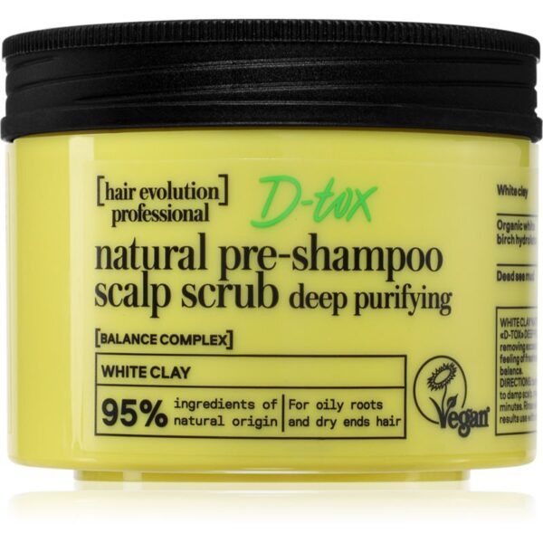Natura Siberica Hair Evolution D-Tox peeling de curățare profundă pentru par si scalp 150 ml-Țena