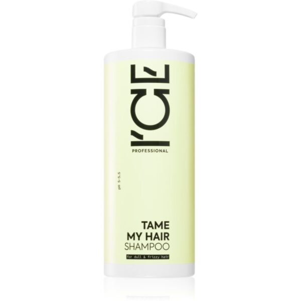 Natura Siberica ICE Professional Tame My Hair sampon pe baza de ulei pentru par ondulat si cret 1000 ml-Țena