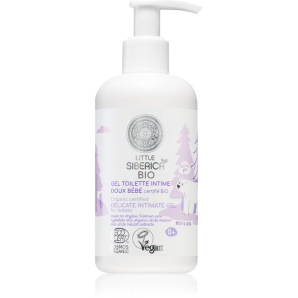 Natura Siberica Little Siberica BIO Gel delicat pentru igiena intima pentru nou-nascuti si copii 250 ml-ro