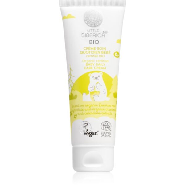 Natura Siberica Little Siberica BIO crema delicata pentru nou-nascuti si copii 75 ml-ro