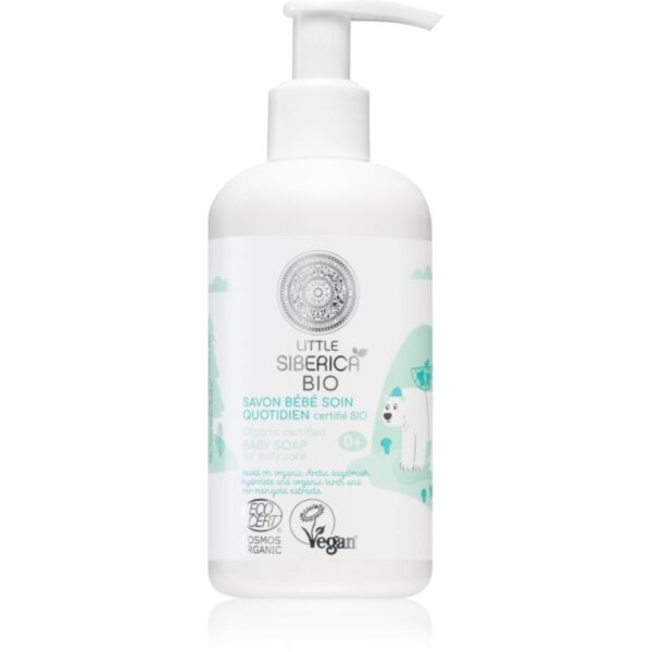Natura Siberica Little Siberica BIO sapun delicat pentru nou-nascuti si copii 250 ml-ro