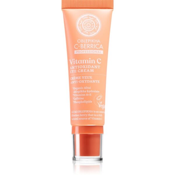 Natura Siberica Oblepikha C-Berrica Crema pentru ochi antioxidanta cu vitamina C 30 ml-Țena