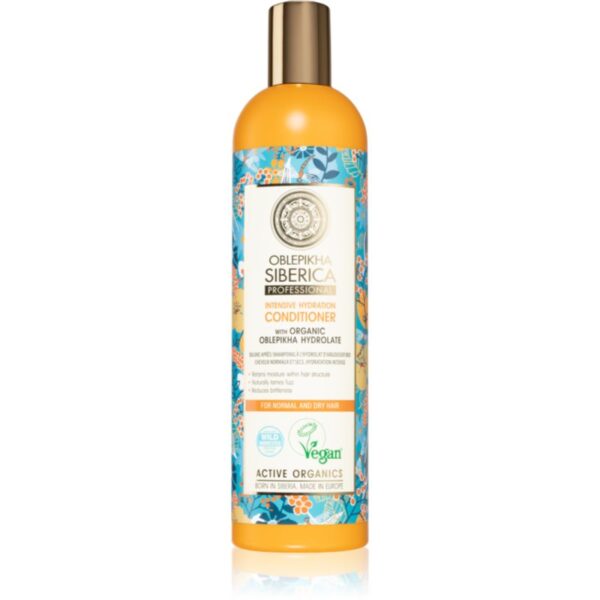 Natura Siberica Oblepikha (Sea-Buckthorn) balsam hidratant pentru par normal spre uscat 400 ml-Țena