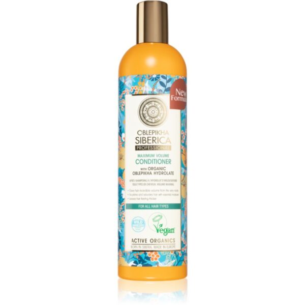 Natura Siberica Oblepikha (Sea-Buckthorn) balsam pentru volum maxim 400 ml-ro