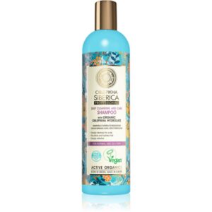 Natura Siberica Oblepikha (Sea-Buckthorn) curatarea profunda a scalpului pentru par normal spre gras 400 ml-Țena