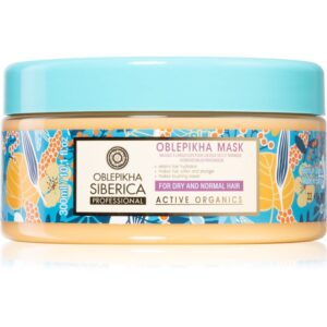 Natura Siberica Oblepikha (Sea-Buckthorn) masca hranitoare pentru par uscat si normal. 300 ml-ro