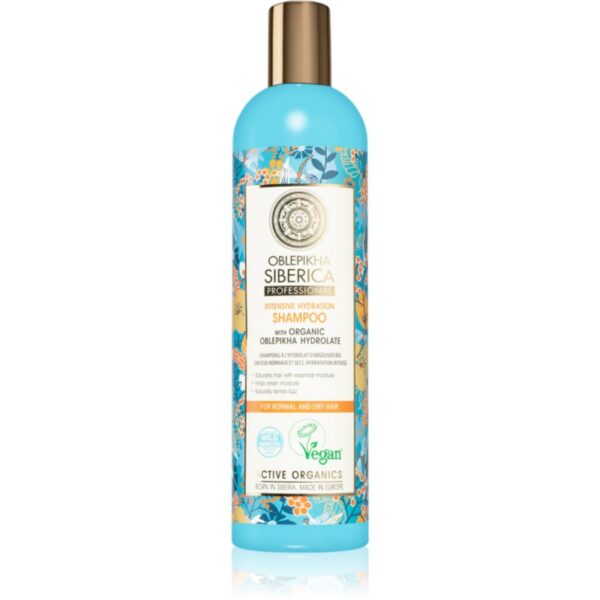 Natura Siberica Oblepikha (Sea-Buckthorn) sampon hidratant pentru par normal spre uscat 400 ml-Țena
