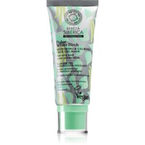 Natura Siberica Polar White Birch masca regeneratoare si calmanta pentru ten gras si problematic 100 ml-Țena