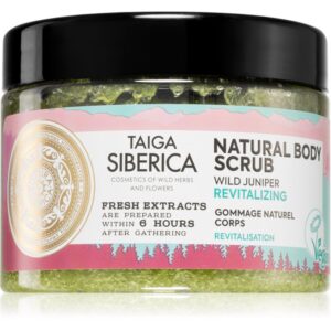Natura Siberica Taiga Siberica Wild Juniper exfoliant pentru corp 300 ml-Țena