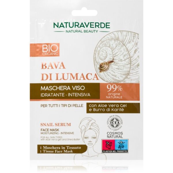 Naturaverde Bava Di Lumaca masca faciala hidratanta extract de melc 1 buc-ro