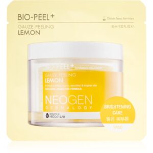 Neogen Dermalogy Bio-Peel+ Gauze Peeling Lemon discuri pentru indepartarea impuritatilor pentru strălucirea și netezirea pielii 1 buc-Țena