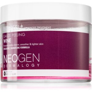 Neogen Dermalogy Bio-Peel+ Gauze Peeling Wine discuri pentru indepartarea impuritatilor pentru netezirea pielii si inchiderea porilor 30 buc-Țena