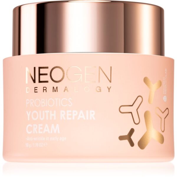 Neogen Dermalogy Probiotics Youth Repair Cream Crema iluminatoare pentru fermitate impotriva primelor semne de imbatranire ale pielii 50 g-Țena
