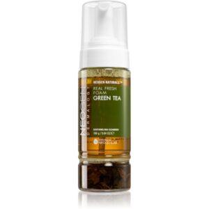 Neogen Dermalogy Real Fresh Green Tea spuma de curatare revigoranta 160 g-Țena