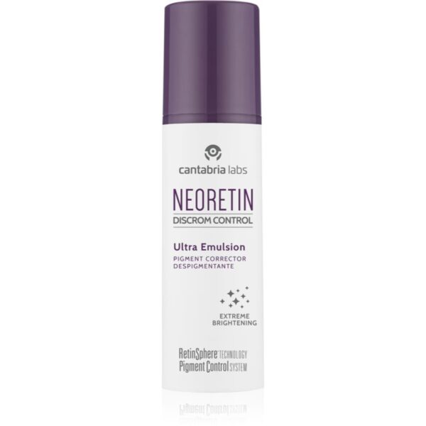 Neoretin Discrom control Ultra Emulsion emulsie pentru noapte ce ofera luminozitate impotriva petelor 30 ml-Țena