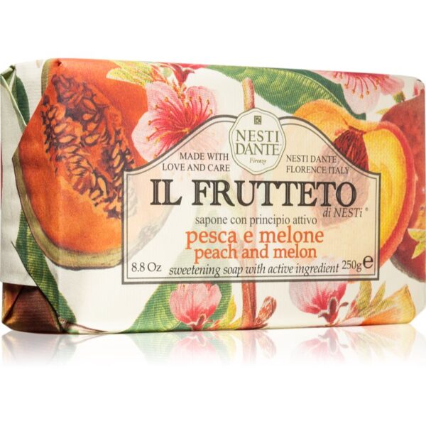 Nesti Dante Il Frutteto Peach and Melon săpun natural 250 g-Țena