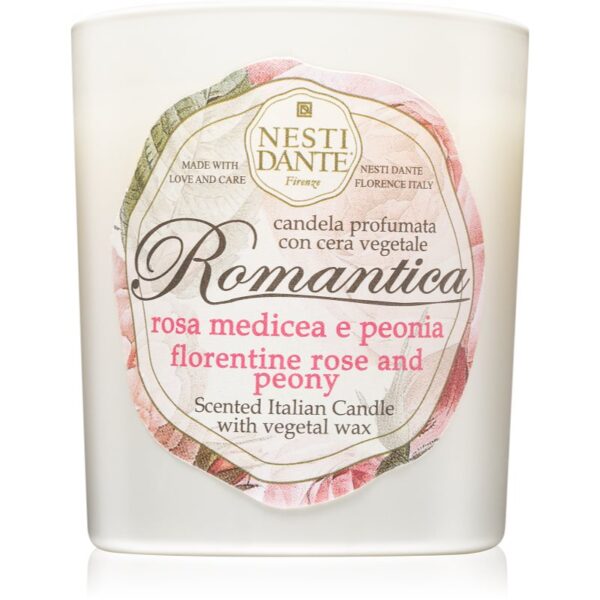 Nesti Dante Romantica Florentine Rose and Peony lumânare parfumată 160 g-ro