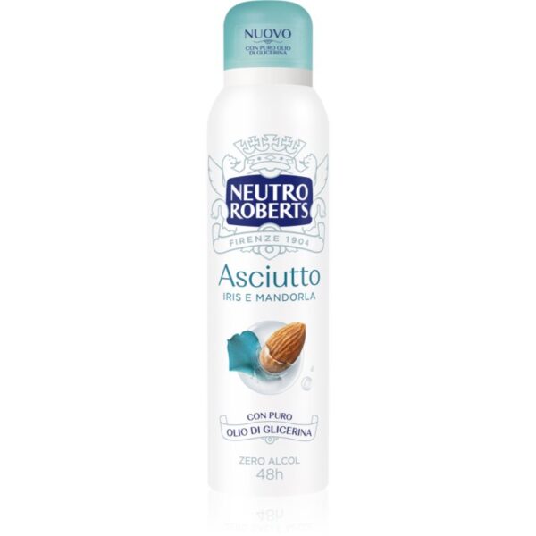 Neutro Roberts Iris e Mandorla deodorant spray cu o eficienta de 48 h 150 ml-ro