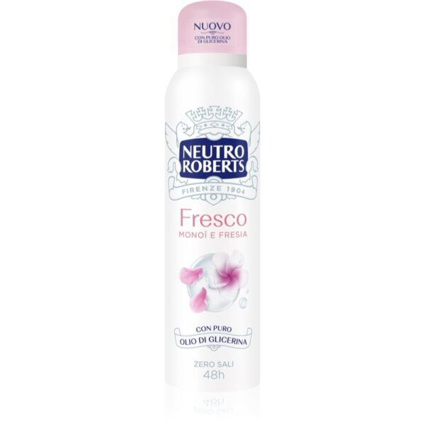 Neutro Roberts Monoi e Fresia deodorant spray cu o eficienta de 48 h 150 ml-ro