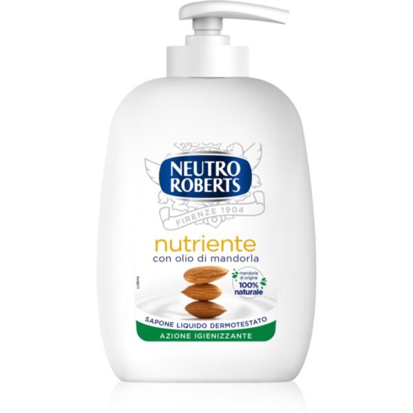 Neutro Roberts Olio di Mandorla Săpun lichid pentru mâini cu efect de nutritiv 200 ml-ro