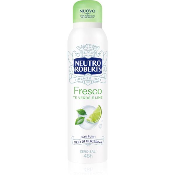 Neutro Roberts Tè Verde e Lime deodorant spray cu o eficienta de 48 h 150 ml-ro