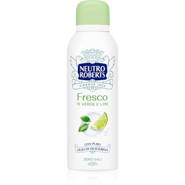 Neutro Roberts Tè Verde e Lime deodorant spray cu o eficienta de 48 h 50 ml-ro