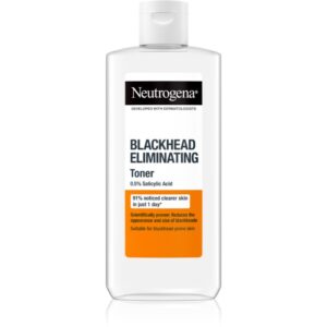 Neutrogena Blackhead Eliminating tonic pentru curatare impotriva punctelor negre 200 ml-Țena