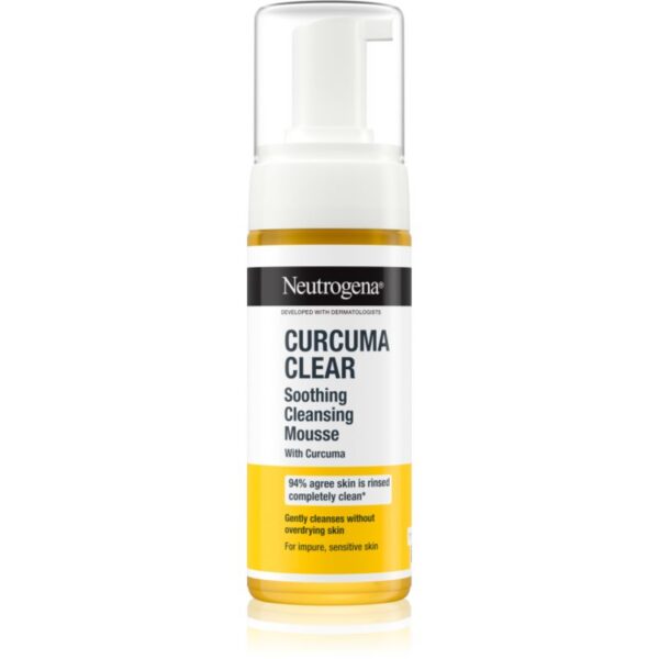 Neutrogena Curcuma Clear spuma de curatare revigoranta 150 ml-Țena