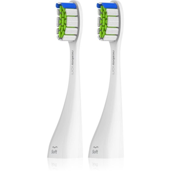 Niceboy ION Sonic PRO UV toothbrush capete de schimb fin White 2 buc-Țena