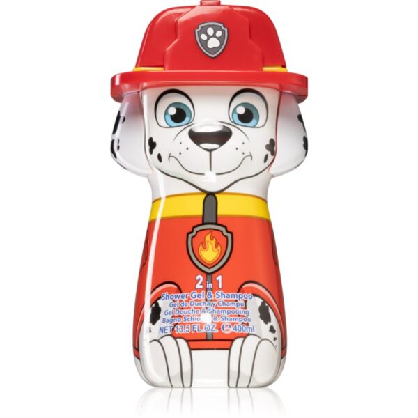 Nickelodeon Paw Patrol Marshall 2 in 1 gel de dus si sampon pentru copii 400 ml-ro