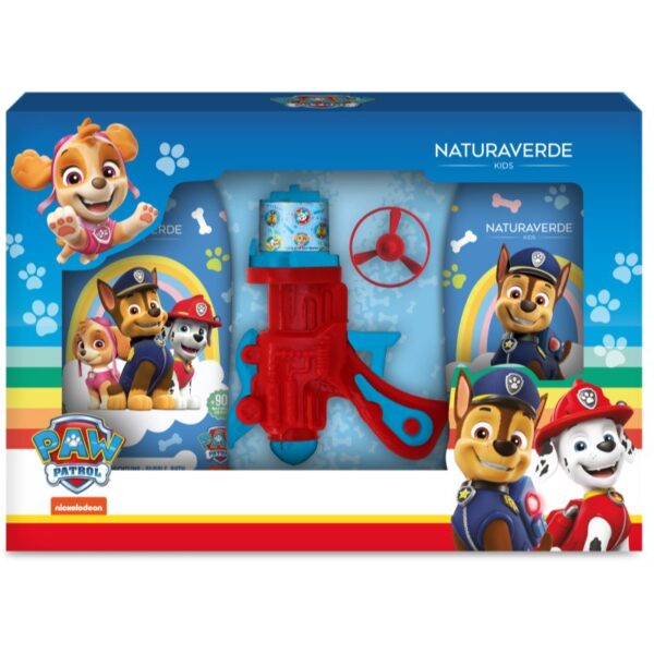 Nickelodeon Paw Patrol Naturaverde set cadou pentru baie pentru copii-Țena