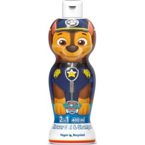 Nickelodeon Paw Patrol Shower Gel & Shampoo 2 in 1 gel de dus si sampon pentru copii Chase 400 ml-Țena